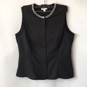 3.1 PhillipLim For Target Zip Front Peplum Top